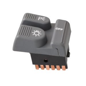 70311 INTERRUPTOR LUZ DE FARO CV BLAZER (S10)/S10 95-97 GM SONOMA 94-97/JIMMY OD BRAVADA 95-97 6 PINS GRIS 12VCC TIPO ORIGINAL
