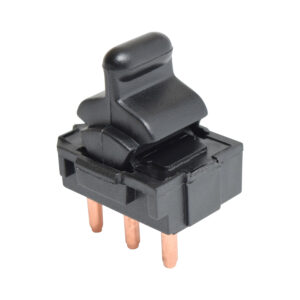 70376 CONTROL ELECTRICO CV CORVETTE 84-89 DE ELEVADOR 5 PINS 1 TECLA NEGRO 12VCC TIPO ORIGINAL