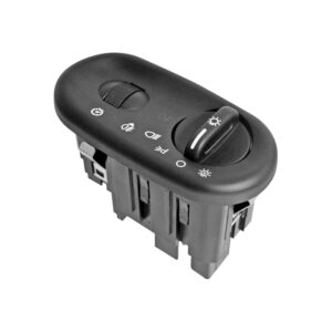 70421 INTERRUPTOR LUZ DE FARO FD EXPEDITION 03-06/EXPLORER MR MOUNTAINEER FD EXCURSION 02-05/SUPER DUTY F-350 2004 14 PINS CON REGULADOR NEGRO PARA FARO NIEBLA 12VCC TIPO ORIGINAL