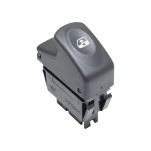 70509 CONTROL ELECTRICO RN CLIO 02-10/KANGOO 04-18 NS PLATINA 02-10/APRIO 08-10 RN SANDERO 07-15 DE ELEVADOR 5 PINS 1 TECLA NEGRO 12VCC MANIJAUTO IZQUIERDO
