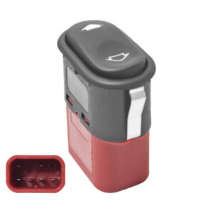 70510 CONTROL ELECTRICO FD ECOSPORT 04-07/FIESTA 03-10 DE ELEVADOR 6 PINS 1 TECLA NEGRO 12VCC MANIJAUTO