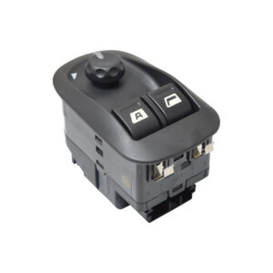 70532 CONTROL ELECTRICO PG 206 01-09/207 06-11 DE ELEVADOR 24PINS 2 TECLAS NEGRO CON CONTROL PARA ESPEJO 12VCC MANIJAUTO