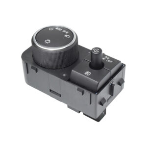 70549 INTERRUPTOR LUZ DE FARO CV CHEYENNE 07-13/EXPRESS VAN 08-18/SILVERADO/PICK UP GM SIERRA CV AVALANCHE 07-13/SUBURBAN/TAHOE GM YUKON 07-14 16 PINS CON REGULADOR NEGRO FILO CROMADO 12VCC TIPO ORIGINAL