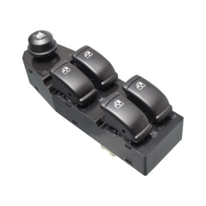 70596 CONTROL ELECTRICO CV AVEO 08-17 PT G3 08-09 DE ELEVADOR 11 PINS 5 TECLAS NEGRO 12VCC