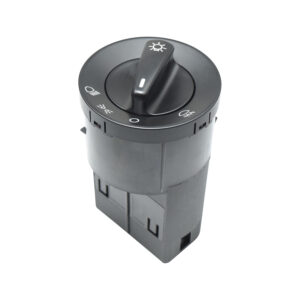 70597 INTERRUPTOR LUZ DE FARO VW GOLF 00-06/JETTA A4 99-07/CLASICO 08-15/BEETLE 98-11/PASSAT 98-04/VENTO 14-20/POLO 03-20/POINTER 06-10 SIN LUCES AUTOMATICAS 17 PINS 1 PASO NEGRO FILO NEGRO BASE LARGA PARA FARO NIEBLA 12VCC ECONOMICO