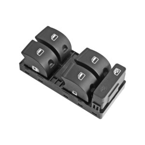 70635 CONTROL ELECTRICO AD A4 05-08 ST EXEO 2011 DE ELEVADOR 10 PINS 5 TECLAS NEGRO 12VCC MANIJAUTO
