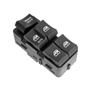 70640 CONTROL ELECTRICO CV IMPALA 00-05 BK RENDEZVOUS 02-07 DE ELEVADOR 12 PINS 5 TECLAS NEGRO 12VCC MANIJAUTO