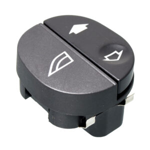 70693 CONTROL ELECTRICO FD COURIER 01-12/KA 01-08/TRANSITT 07-13/IKON 01-07 DE ELEVADOR 6 PINS 1 TECLA NEGRO 12VCC MANIJAUTO