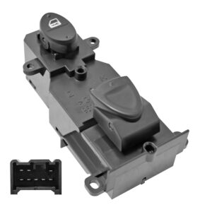 70775 CONTROL ELECTRICO HD CIVIC 06-11 DE ELEVADOR/SEGURO 8 PINS 2 TECLAS NEGRO 12VCC MANIJAUTO