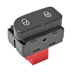 70793 CONTROL ELECTRICO VW GOL 08-12/SAVEIRO 10-12 DE SEGURO 4 PINS NEGRO 12VCC