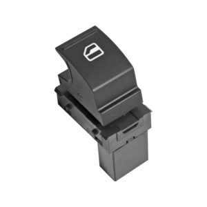 70814 CONTROL ELECTRICO VW BORA 05-10/PASSAT 06-10/VENTO 14-19 ST IBIZA 09-17 VW JETTA BICENTENARIO 11-18 DE ELEVADOR 3 PINS 1 TECLA NEGRO FILO NEGRO 12VCC MANIJAUTO