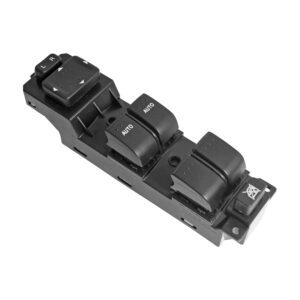 70830 CONTROL ELECTRICO MZ CX-7 07-12/6 06-10 DE ELEVADOR 25 PINS 6 TECLAS NEGRO CON CONTROL PARA ESPEJO 12VCC MANIJAUTO