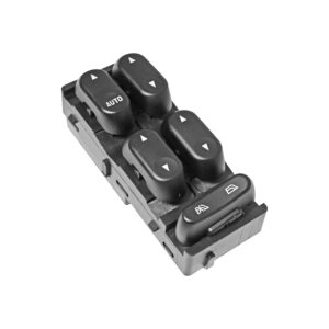 70874 CONTROL ELECTRICO FD F-150/F-250/LOBO 02-03 DE ELEVADOR 12 PINS 5 TECLAS NEGRO 12VCC MANIJAUTO