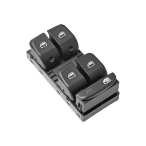 70877 CONTROL ELECTRICO AD A4/A5 09-16/Q3/Q5 09-15/A1 11-16 DE ELEVADOR 10 PINS 5 TECLAS NEGRO FILO NEGRO 12VCC MANIJAUTO