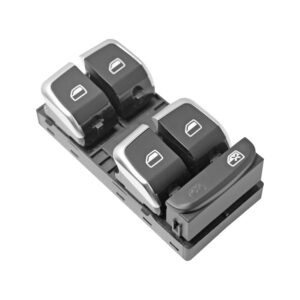 70878 CONTROL ELECTRICO AD A4/A5 09-16/Q3/Q5 09-15/A1 11-16 DE ELEVADOR 10 PINS 5 TECLAS NEGRO FILO PLATA 12VCC MANIJAUTO