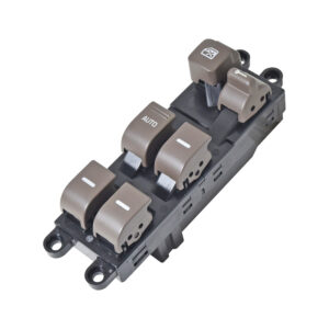 70912 CONTROL ELECTRICO NS QUEST MR VILLAGER 99-02 DE ELEVADOR 14 PINS 6 TECLAS CAFE 12VCC