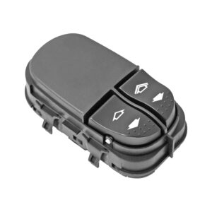 70930 CONTROL ELECTRICO FD FOCUS ZX3 98-04 DE ELEVADOR 6 PINS 2 TECLAS NEGRO 12VCC MANIJAUTO