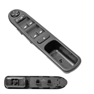 70974 CONTROL ELECTRICO PG 307 CC 03-08/307 SEDAN/HATCHBACK 02-12 DE ELEVADOR 9 PINS 7 TECLAS NEGRO 12VCC MANIJAUTO