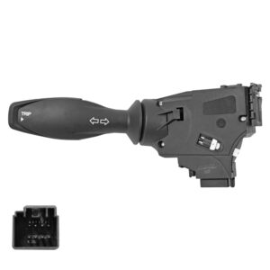 70990 PALANCA DIRECCIONAL FD FIESTA 11-19/FIGO 14-19 8 PINS CON CRUISE CONTROL NEGRA 12VCC MANIJAUTO