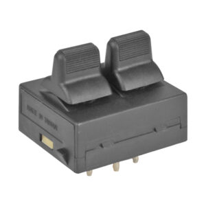 71028 CONTROL ELECTRICO DG RAM VAN 94-03/NEON 95-99 DE ELEVADOR 6 PINS 2 TECLAS NEGRO 12VCC ECONOMICO