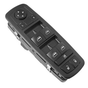 71046 CONTROL ELECTRICO DG JOURNEY 09-17 JP GRAND CHEROKEE 11-13 DE ELEVADOR 12 PINS 7 TECLAS NEGRO CON CONTROL PARA ESPEJO 12VCC MANIJAUTO