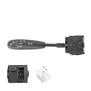 71060 PALANCA DIRECCIONAL CV AVEO 07-17/MATIZ 06-12/SPARK 11-17 PT G2 06-12 CONTROL LUCES 7 PIN SIN NIEBLA NEGRA 12VCC MANIJAUTO