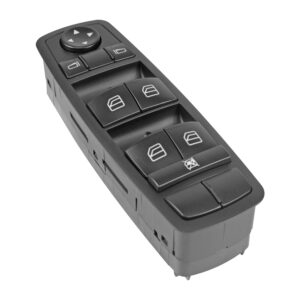 71067 CONTROL ELECTRICO MC ML 350/500/W164 06-11 DE ELEVADOR 3 PINS 7 TECLAS NEGRO FILO NEGRO SIN ESPEJOS AUTOABATIBLES 12VCC MANIJAUTO