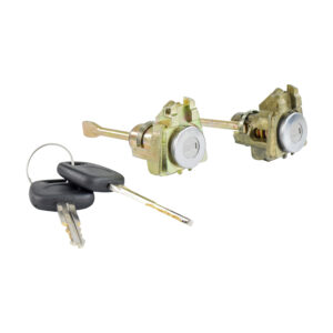 71200 CILINDRO PARA PUERTA TY COROLLA 03-08/SIENNA 04-10  CON LLAVE JUEGO 2 PIEZAS METAL CROMADO TIPO ORIGINAL DERECHO/IZQUIERDO