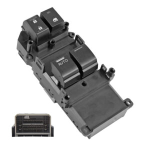 71214 CONTROL ELECTRICO HD ACCORD 2P COUPE 08-12  DE PUERTA 37 PINS 4 TECLAS NEGRO 12VCC MANIJAUTO DELANTERO IZQUIERDO