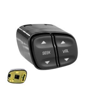 71227 CONTROL ELECTRICO CV CHEYENNE/SILVERADO 03-06/TAHOE/SUBURBAN 04-06/AVALANCHE 02-06  GM ENVOY 04-06/SIERRA 03-06/YUKON 04-06  DE VOLANTE DE VOLUMEN 5 PINS NEGRO 12VCC MANIJAUTO