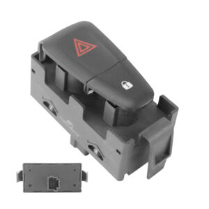71447 BOTON DE INTERMITENTES RN LOGAN 15-19/SANDERO 16-20  6 PINS NEGRO 12VCC MANIJAUTO