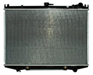 7149A RADIADOR NISSAN PU D21 86-97 AMERICANA AUT ALUMINIO SOLDADO SAMUI T154