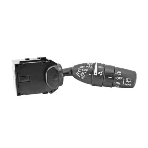 71511 PALANCA LIMPIABRISAS HD CR-V 07-11/INSIGHT 10-14/CR-Z 11-15/FIT 09-14/ACCORD CROSSTOUR 10-12  8 PINS NEGRA CHN CHIN CON LIMPIADOR TRASERO 12VCC MANIJAUTO 35256SWAA11 Derecho Delantera