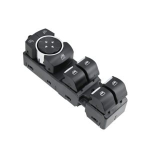 71533 CONTROL ELECTRICO FD F-150/LOBO 15-20  DE ELEVADOR 8 PINS 5 TECLAS NEGRO FILO CROMADO SIN ESPEJOS AUTOABATIBLES FL3T-14B133-BGW 12VCC CHIN MANIJAUTO Izquierdo Delantera