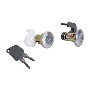 71666 CILINDRO PARA PUERTA PG 306 93-97  CON LLAVE JUEGO 2 PIEZAS METAL CROMADO TWN YAU YOUNG 9170-E7 Derecho/Izquierdo Delantera