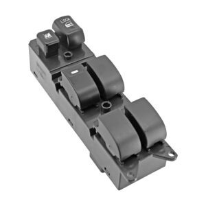 71700 CONTROL ELECTRICO MT OUTLANDER SPORT 11-16/ASX 14-15  DE ELEVADOR 18 PINS 6 TECLAS NEGRO 8608A207 12VCC CHIN MANIJAUTO Izquierdo Delantera