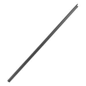 75568 MOLDURA BOTAGUA PG 206 4 PUERTAS 01-06  79 CM NEGRA GENERICA DELANTERA DERECHA EXTERIOR