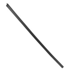 75571 MOLDURA BOTAGUA VW GOL SEDAN/HATCHBACK 08-12  78CM NEGRA GENERICA Izquierdo Delantera  Exterior