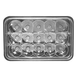 93759 FARO UN 1 PIEZA CUADRADO 15 LEDS 45W 4 X 6 PULG ALTA-BAJA