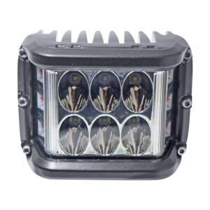 95271 FARO UN 1 PIEZA CUADRADO 6 LEDS 12VCC BLANCO/ROJO