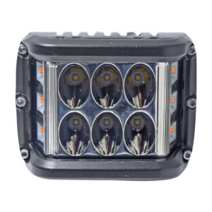95272 FARO UN 1 PIEZA CUADRADO 6 LEDS 12VCC BLANCO/AMBAR