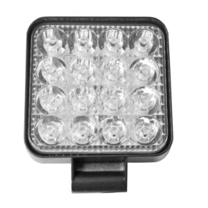 95274 FARO UN JUEGO CUADRADO 16 LEDS BLANCO 12VCC