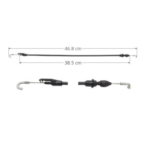 96498 CHICOTE CERRADURA VW JETTA A4 99-07/CLASICO 08-15  46.8CM DELANTERA DERECHA/IZQUIERDA