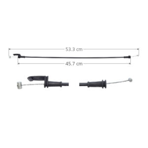 96499 CHICOTE CERRADURA FD FOCUS 99-09  4 PUERTAS 53.3CM DELANTERA DERECHA/IZQUIERDA