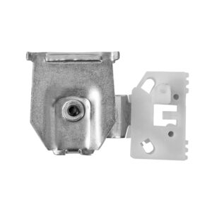 96795 REPUESTO DE ELEVADOR FD LOBO 04-08  LC MARK LT 06-08  BASE CORREDERA 1 PIEZA ZINC CON PLASTICO GENERICA DELANTERO IZQUIERDO
