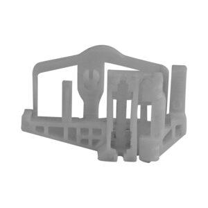 96844 REPUESTO DE ELEVADOR BW SERIE 3 E90/E91 06-11  BASE CORREDERA 1 PIEZA PLASTICO GENERICA Derecho Trasera