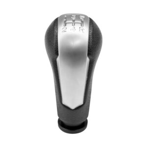 96870 PERILLA CV SPARK 11-17/BEAT HATCHBACK/SEDAN 18-21  DE PALANCA NEGRO FILO PLATA CORRUGADA TIPO ORINGINAL PLASTICO CHN CHIN  Delantera