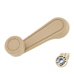 97084 MANIJA DE ELEVAR TY HILUX 89-04 01-04/COROLLA 89-91  BASE DE ZINC PERILLA BEIGE PLASTICO BEIGE HUSHAN