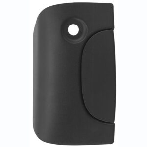 97189 MANIJA EXTERIOR RN KANGOO 04-18  CON HOYO PARA LLAVE 5TA PUERTA PUERTA DOBLE CORRUGADA NEGRO PLASTICO HUSHAN