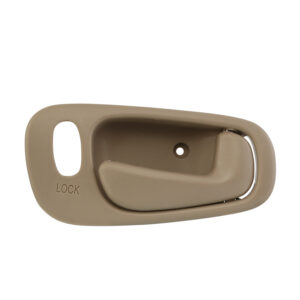 97230 MANIJA INTERIOR TY COROLLA  CV GEO PRIZM 98-02  CON HOYO PARA SEGURO BEIGE PLASTICO HUSHAN DELANTERA/TRASERA DERECHA